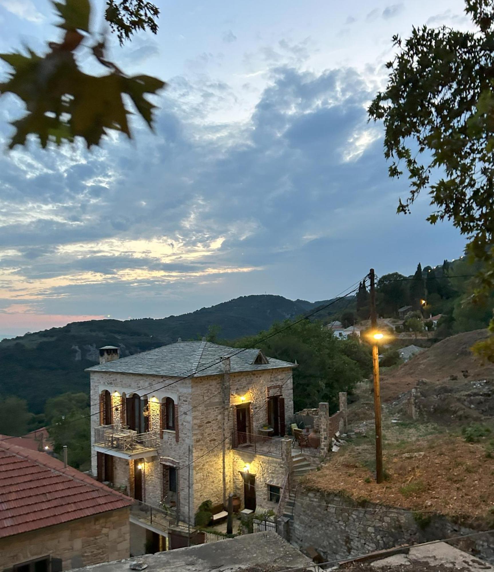 Αρχοντικό Γιούλη Miléai Exterior foto